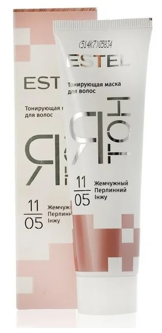 YATON rangli sochlar uchun niqob ESTEL Yaton Pearl Yt11 / 05 УТ-00004295