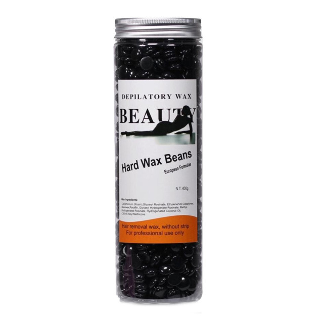 Qattiq mum planshet qora 400gr./INCI WAX BLACK HARD WAX TABLET УТ-00006624