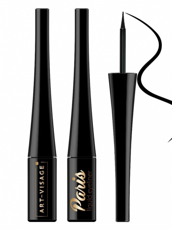 Жидкая подводка для глаз Liquid eyeliner PARIS черная УТ-00003099
