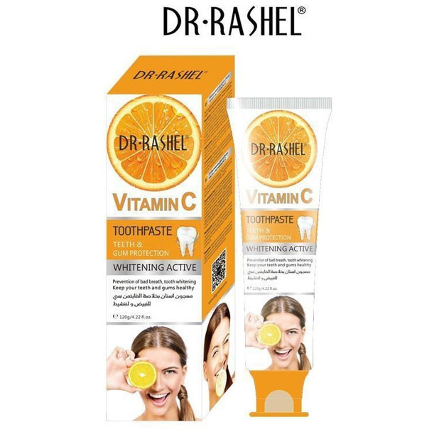 S vitamini bilan faol oqartiruvchi tish pastasi-120gr-Art.№DRL-1508 УТ-00005449