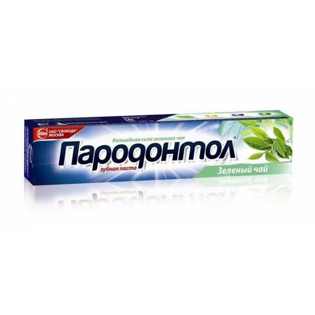 Tish pastasi "Periodontol" yashil choy Lam. ishda 124gr 35x152 naycha УТ-00002734