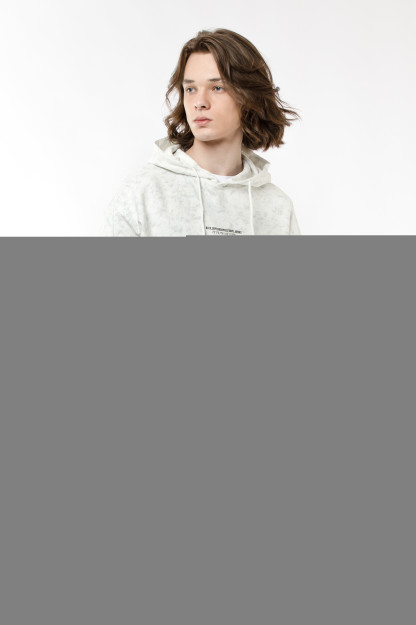 Толстовка короткая длина White XL AW22CA2N-2-12046