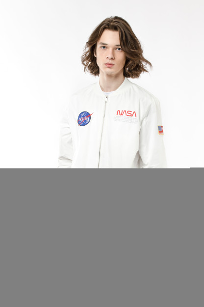 Ветровка короткая длина White L AW22CA1N-27-11849