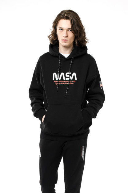 Sweatshirt qisqa uzunligi qora L AW22CA2N-2-11964