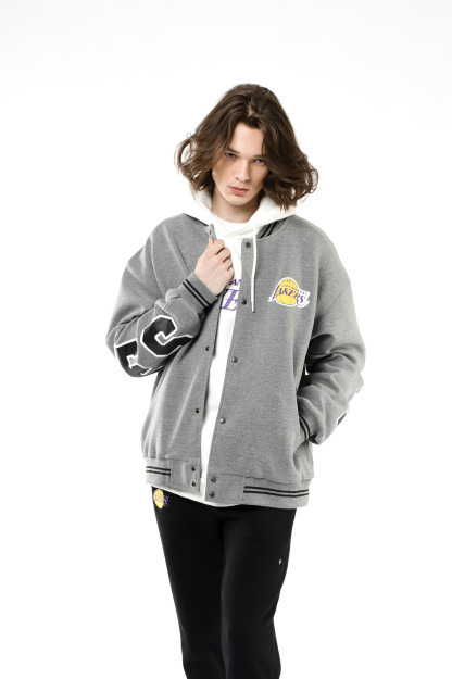 Ветровка короткая длина Grey L AW22CA1N-27-11900