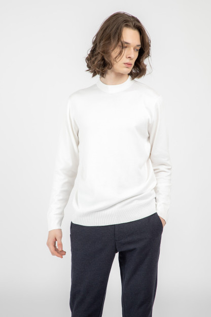 Jumper uzun yeng oq XXL  AW22CA2N-29-12124