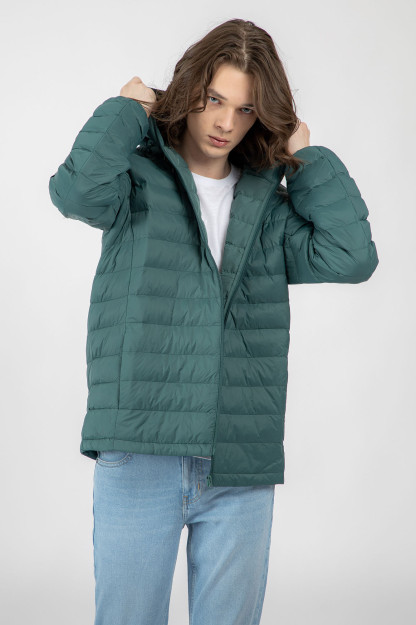 Yashil XL ko'ylagi qisqa uzunligi  AW22CA1N-12-11676