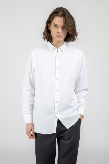 Рубашка длинный рукав White M AW22CA2N-19-11728