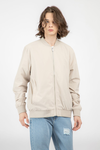 Windbreaker qisqa uzunligi Beige S  AW22CA1N-27-11881