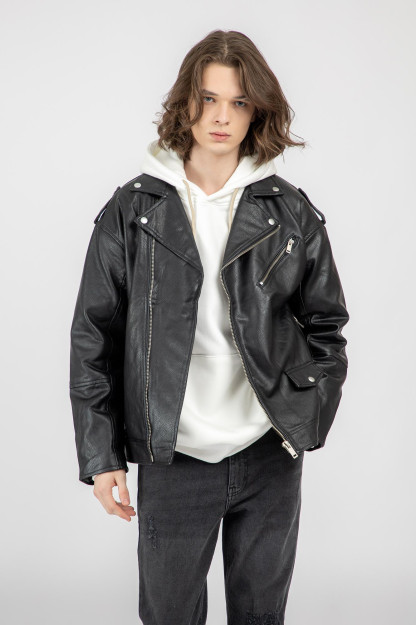 Ветровка короткая длина Black M AW22CA1N-27-12094