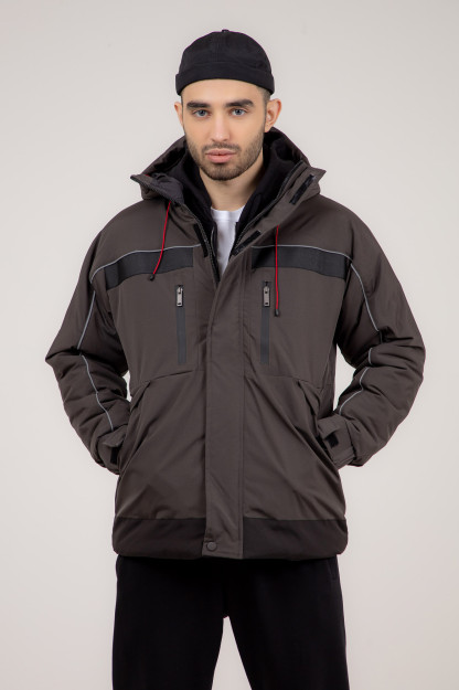 Куртка средняя длина Dark Grey M AW21CA1N-12-10450