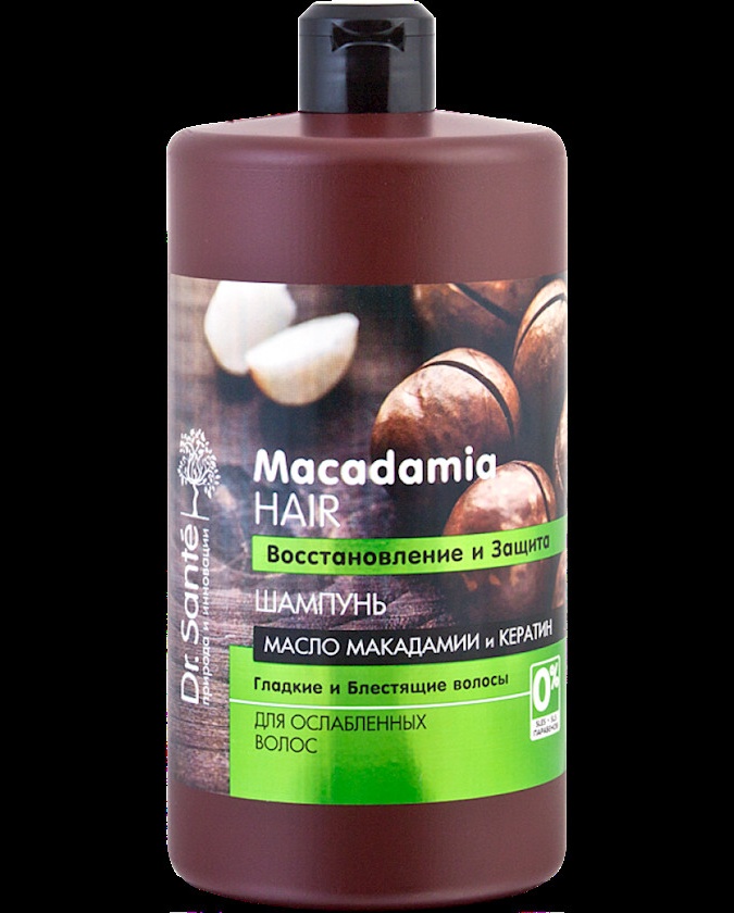 "DR.SANTE MACADAMIA SOCHLARI " SHAMPUN, 1000 ML  УТ-00005947