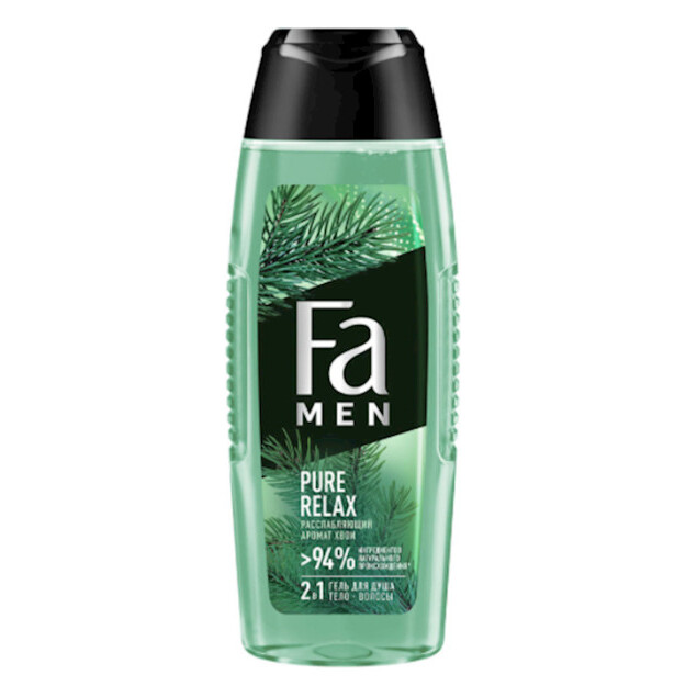 FA GEL D / DUSH 250 ML ERKAKLAR TOZA DAM OLISH IGNALARI  УТ-00000084