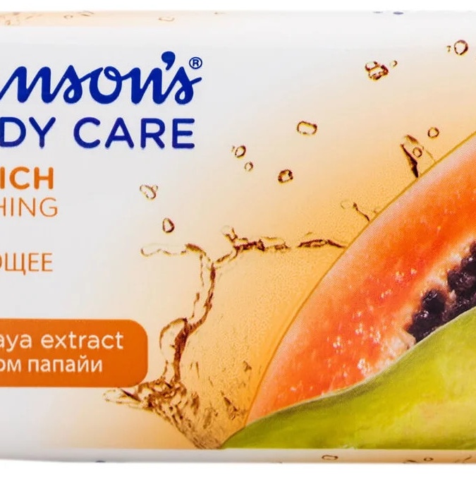 JOHNSON'S® BODY CARE VITA-RICH 125 G YUMSHATUVCHI PAPAYYA EKSTRAKTI SOVUNI  УТ-00001052