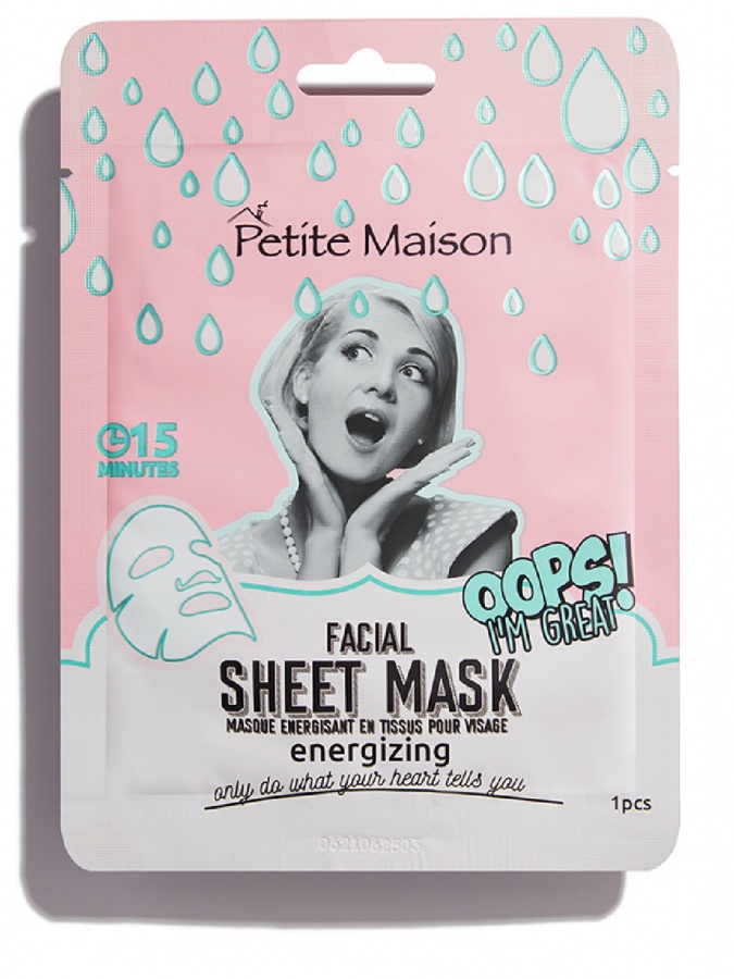 PETITE MAISON FACIAL SHEET MASK 25ML ENERGIZING   УТ-00002953