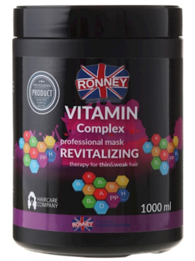 RONNEY PROFESSIONAL MASK 1000ML \ РОННИ МАСКА ДЛЯ ВОЛОС 1000МЛ УТ-00006187