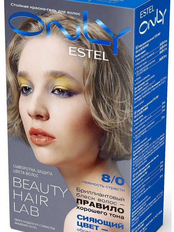 UZOQ MUDDATLI BO'YOQ-FAQAT ESTEL SOCH JELI 8/0 OCHIQ SARIQ EO8 / 0  УТ-00004267
