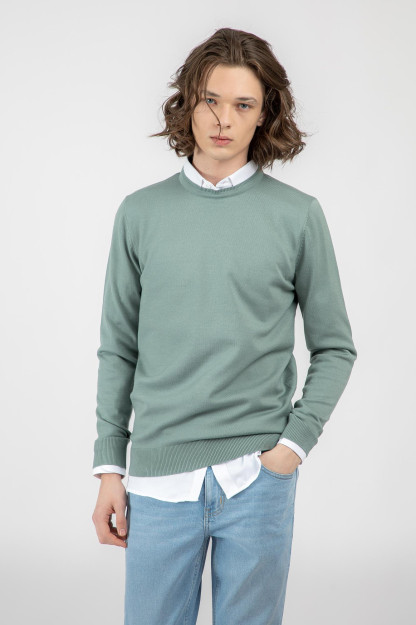 Jumper uzun yeng Fog Green XL  AW22CA2N-29-11994
