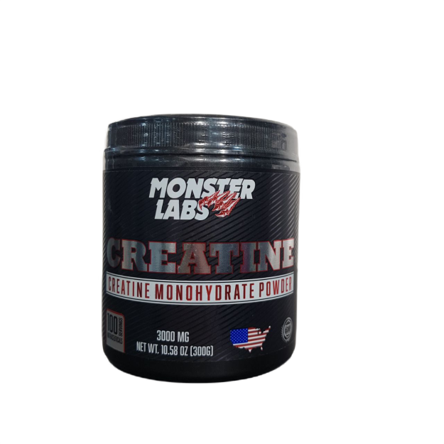Monster Labs Creatine, Unflavored, 300Gm /100 Serving | Креатин