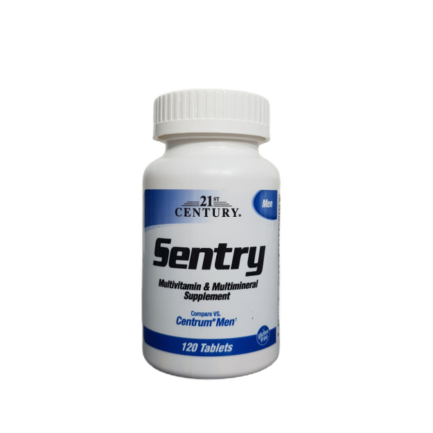 Erkaklar uchun Sentry vitamin va mikroelementlar kompleksi qo'shimchasi 120 tabletka   MNVIT1