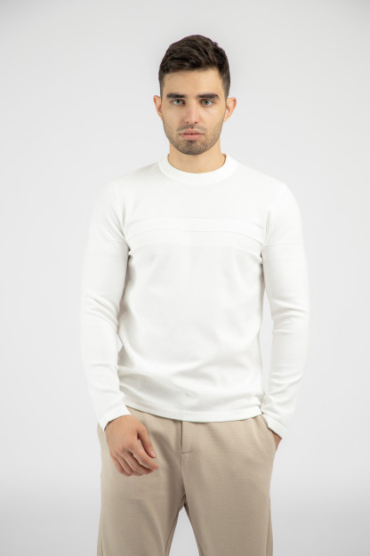 Джемпер длинный рукав White M AW22CA2N-20-12131