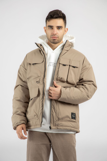 Qisqa uzunlikdagi Beige XXL ko'ylagi  AW22CA1N-12-11817