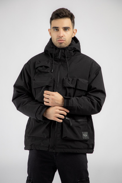 Куртка короткая длина Black S AW22CA1N-12-11952