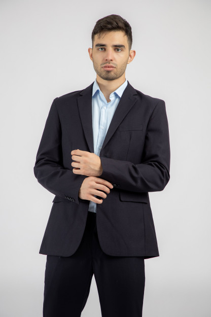 Blazer qisqa uzunligi Navy 52  AW22CL2N-16-11838
