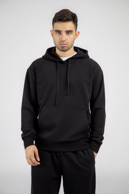 Sweatshirt qisqa uzunligi qora XL AW22CA2N-2-11926
