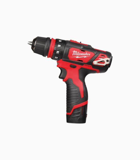 Milwaukee M12 bddxkit-202c 20720 almashtiriladigan kartrijli simsiz burg'ulash-tornavida Brandtools20720