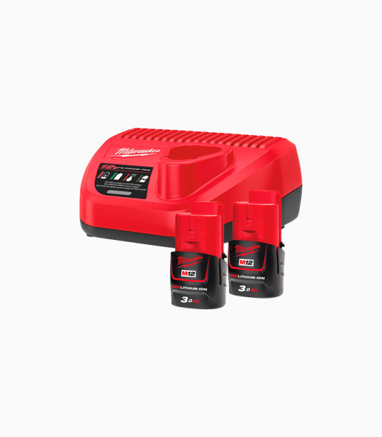 Milwaukee M12 NRG-302 20541 energiya to'plami Brandtools20541