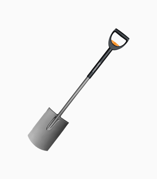 Belkurak süngü FISKARS Smartfit Garden Spade Rounded (1000620) 19611 yil Brandtools19611