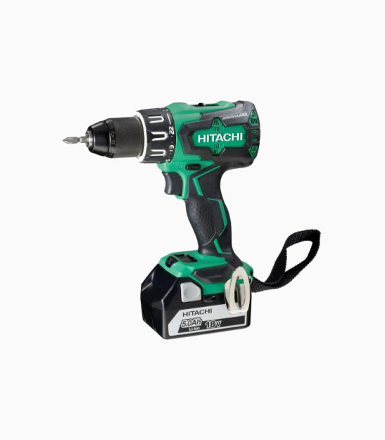 Hitachi DV18DBSLIPZ 5856 simsiz zarbli burg'ulash va tornavida Brandtools5856