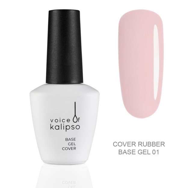 Cover Rubber Base Gel 01, 10 мл- Камуфлирующая каучуковая база 01, 10 мл 4968ca 10мл