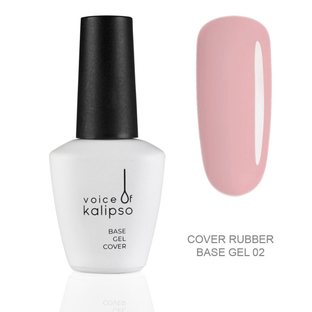 Cover Rubber Base Gel 02, 10 мл- Камуфлирующая каучуковая база 02, 10 мл 4999ca 10мл