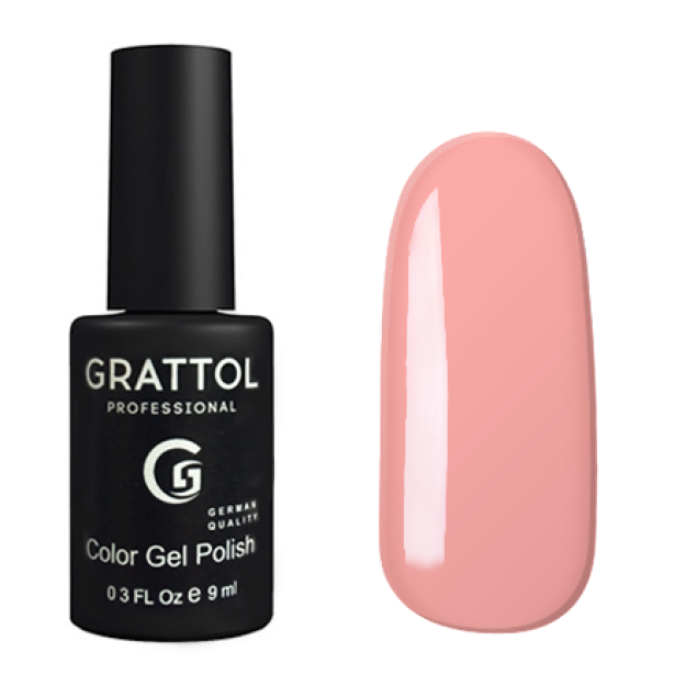 Grattol rangli jel Polish Light pushti 9ml GTC044