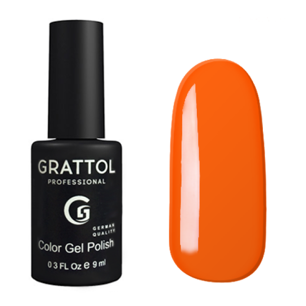 Grattol Color Gel Polish Orange Red GTC029 9мл