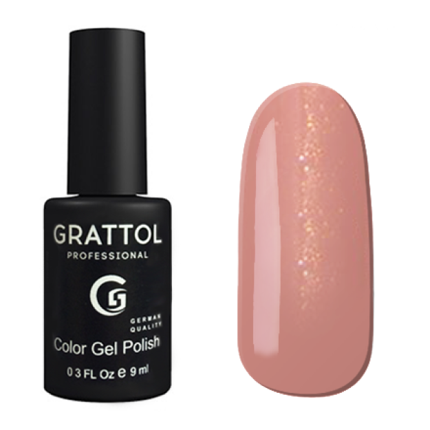 Grattol rangli jel Polish Shining shaftoli 9ml GTC077