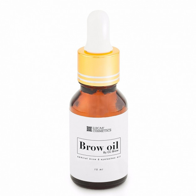 Qoshlar va kirpiklar uchun Brow oil, 15ml 15ml 0252сс