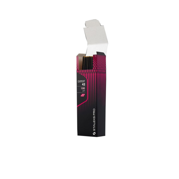 Fayl uchun almashtiriladigan fayllar to'plami yarim oy mutaxassisi 42 100 grit (50 dona)   DFE-42-100