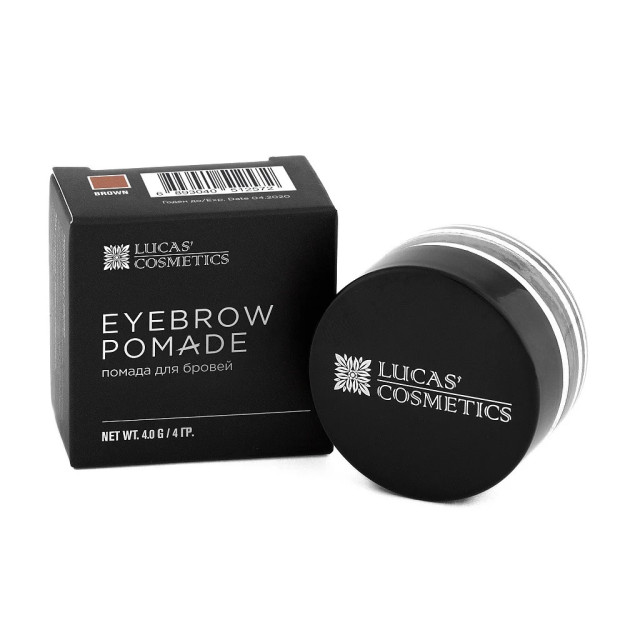 Brow pomade Lucas ' Cosmetics qosh lab bo'yog'i ( jigarrang) - jigarrang 4gr 2572сс