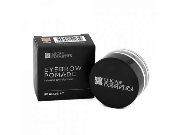 Brow pomade Lucas' Cosmetics qosh lab bo'yog'i (engil jigarrang) - ochiq jigarrang 4gr 2619сс