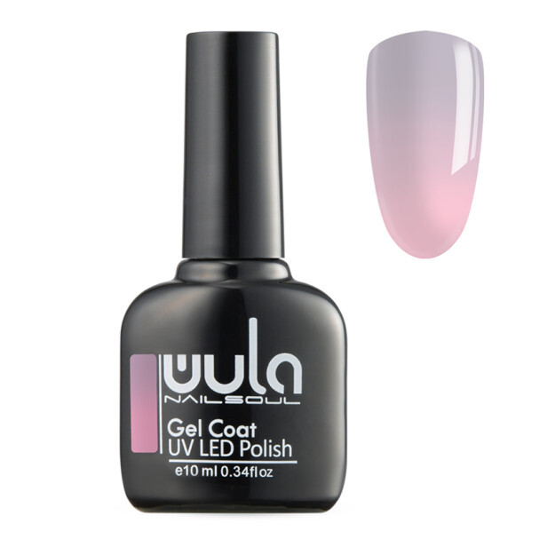 Wula nailsoul gel lak 10ml ohang 424 termo / MChJ qora olmos / Rossiya 10ml 7419w