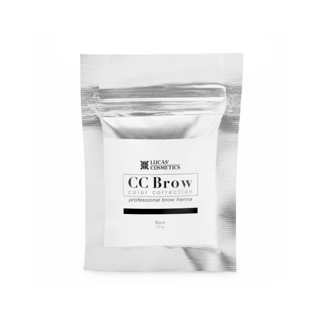 Хна для бровей CC Brow (black) в саше (черный), 10 гр 0641сс 10гр