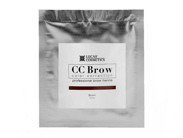 Qosh uchun xina CC Brow (jigarrang) sumkada (jigarrang), 10 gr 10gr 0665сс