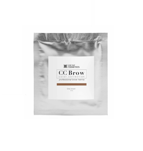 Хна для бровей CC Brow (grey brown) в саше (серо-коричневый), 5 гр 0535сс 5гр