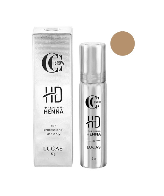 Premium henna HD qosh xina, CC Brow, Almond (bodom), 5G 5G 0146сс