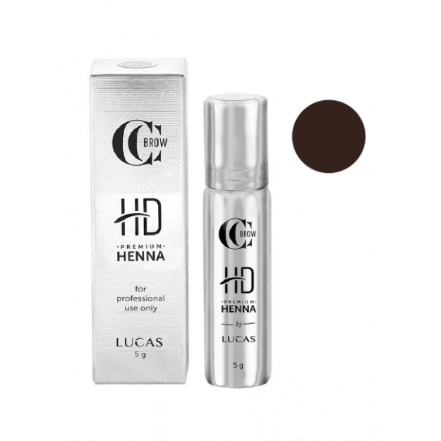 Хна для бровей Premium henna HD, CC Brow, Coffee (кофе), 5 г. 0221сс 5гр