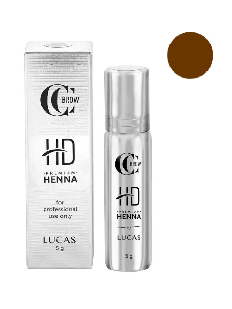 Premium henna HD qosh xina, CC Brow, Hazel (yong'oq), 5G 5G 0160сс