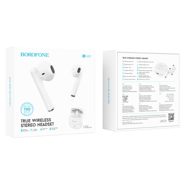 borofone BW07 39625 simsiz eshitish vositasi sp-phone39625